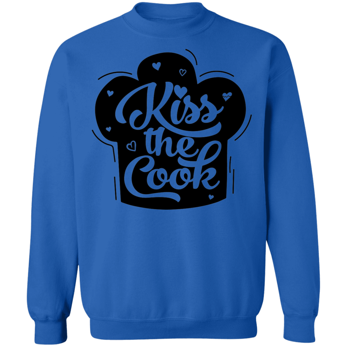 Kiss The Cook Chef Crewneck Sweatshirt