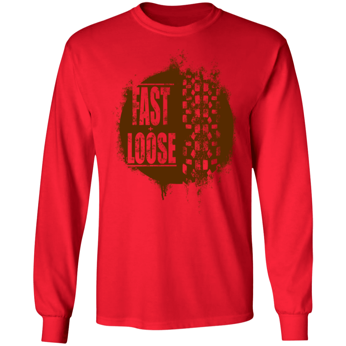 Fast and Loose Biking Long Sleeve T-Shirt