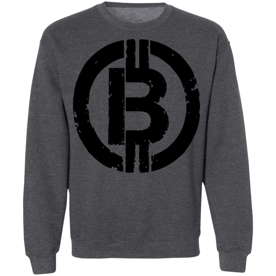 Military Black Bitcoin Hodl Cryptocurrency BTC Crewneck Sweatshirt