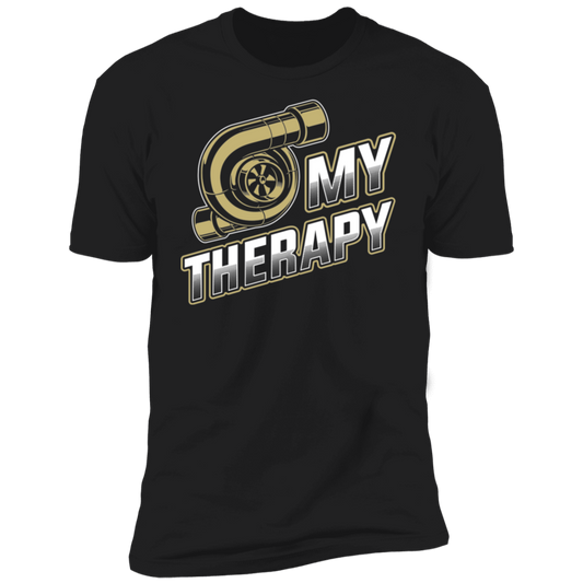 Turbo is My Therapy Boosted Gapped Premium Short Sleeve T-Shirt