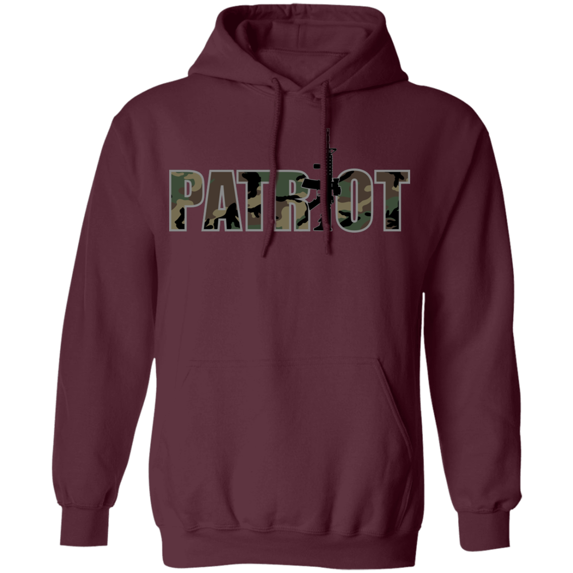 Patriot Camouflage Pullover Hoodie