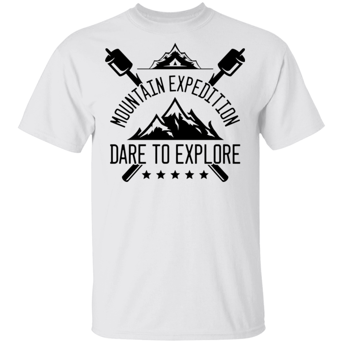 Mountain Expedition Dare to Explore Camping T-Shirt