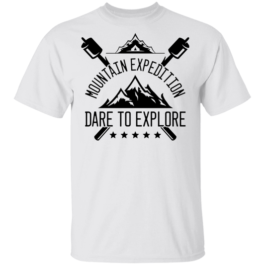 Mountain Expedition Dare to Explore Camping T-Shirt