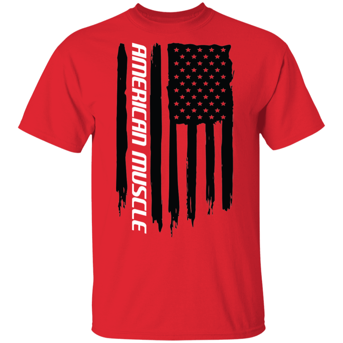American Muscle American Flag T-Shirt