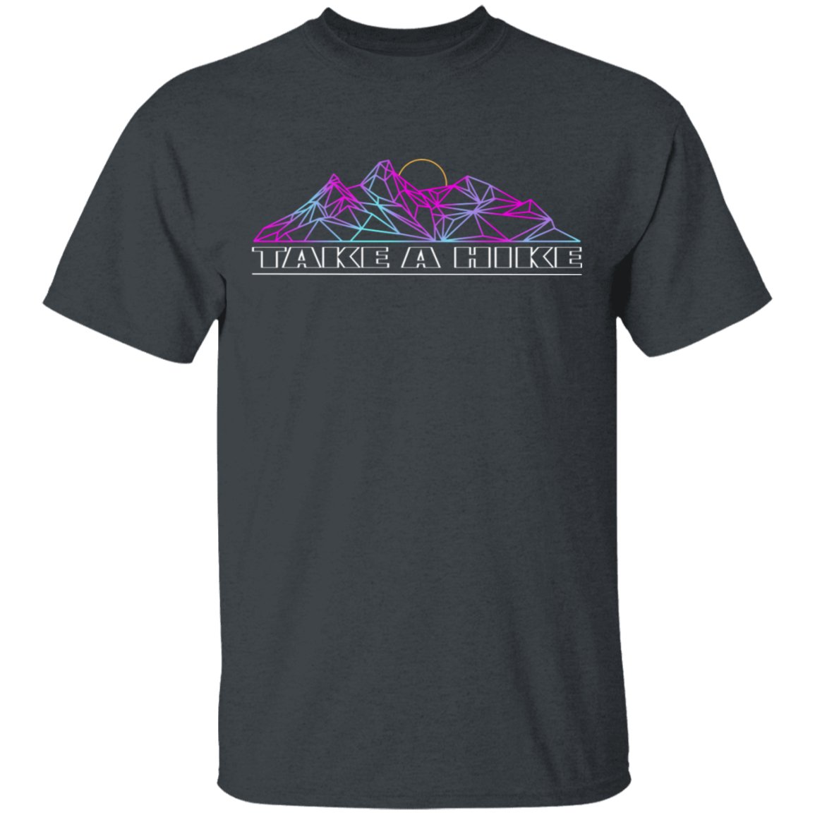 Take a Hike Abstract Camping Nature T-Shirt