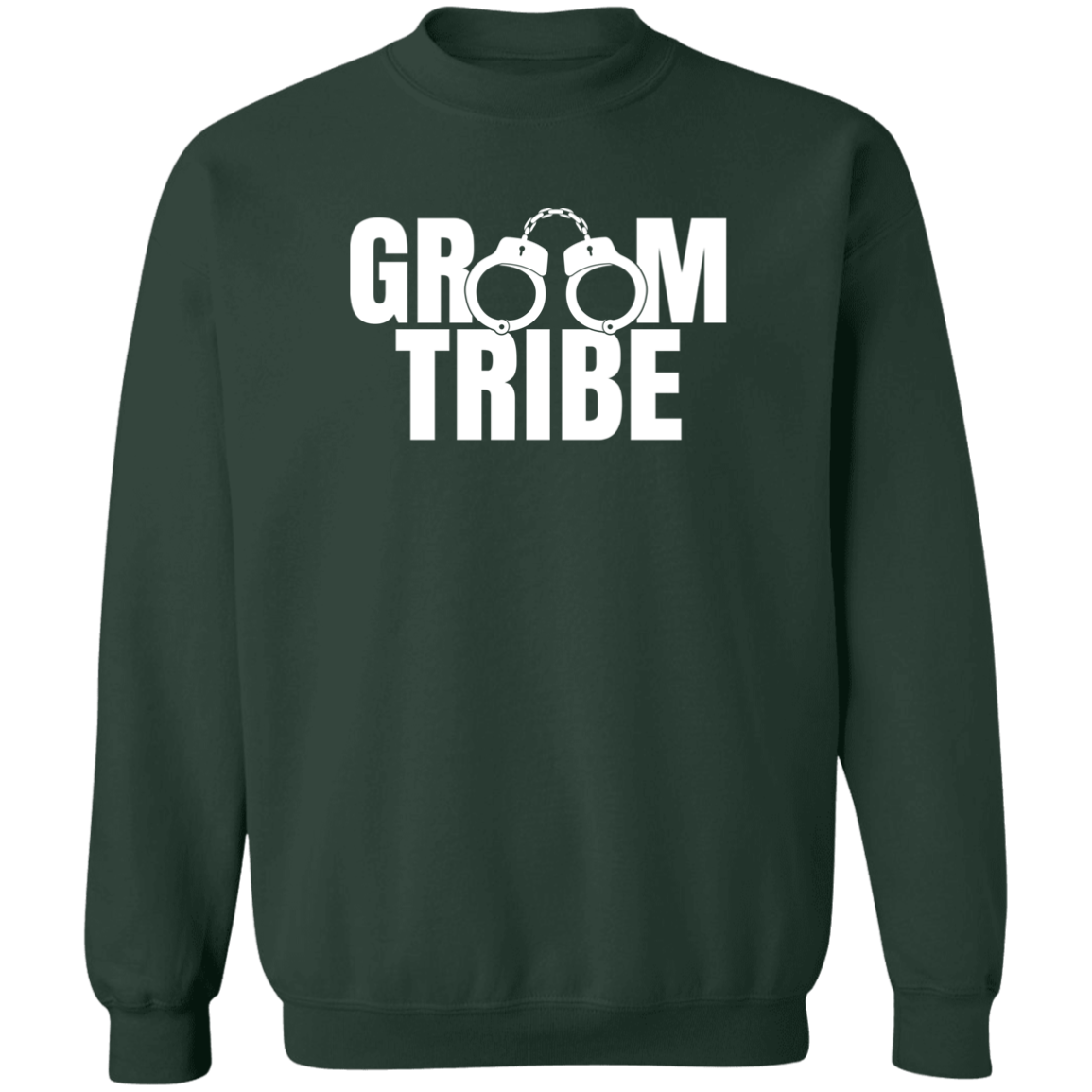 Bachelor Party Wedding Funny Groom Tribe Crewneck Sweatshirt