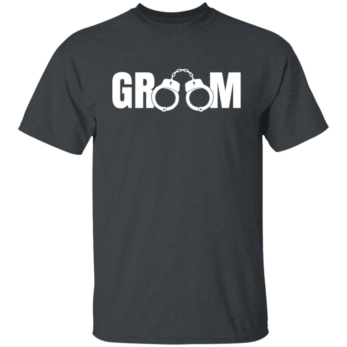 Bachelor Party Wedding Funny Groom Handcuffs T-Shirt