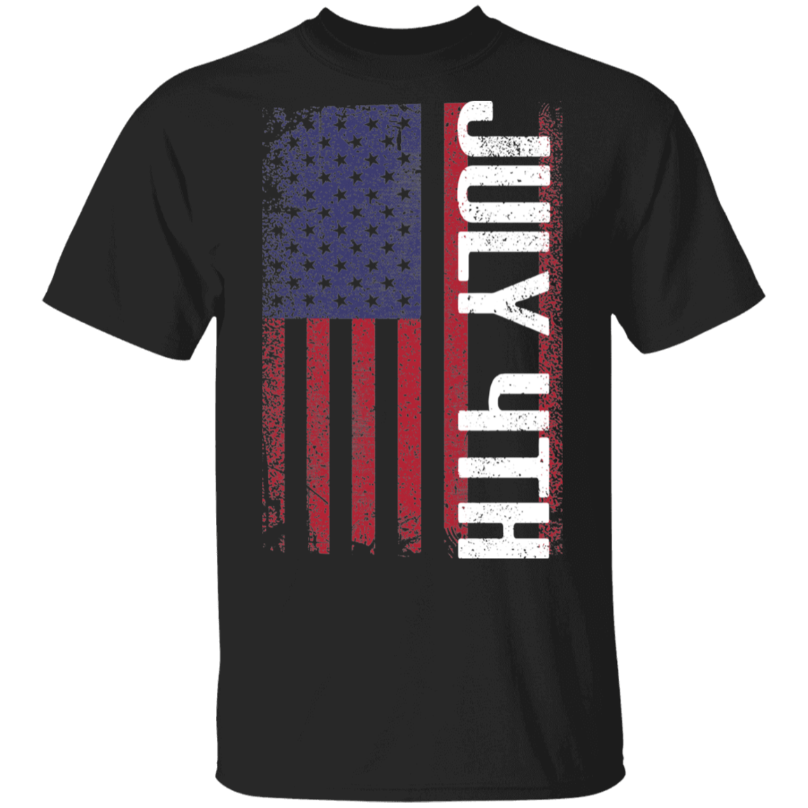 July 4Th American Flag USA T-Shirt