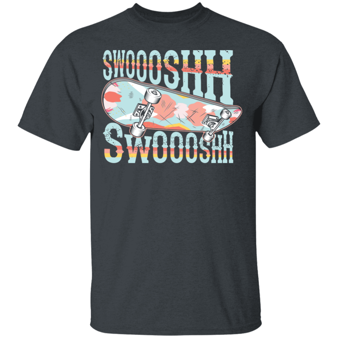 Swoosh Swoosh Skateboarding Skateboarder Youth T-Shirt
