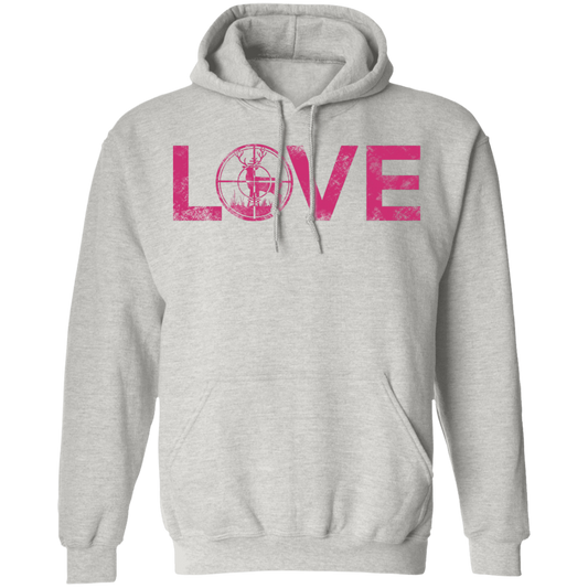 Love Hunting Hunter Pink Pullover Hoodie