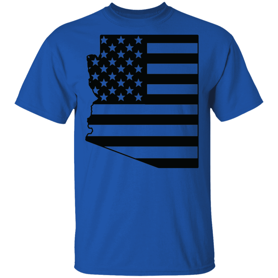 Arizona AZ State American Flag Pride T-Shirt