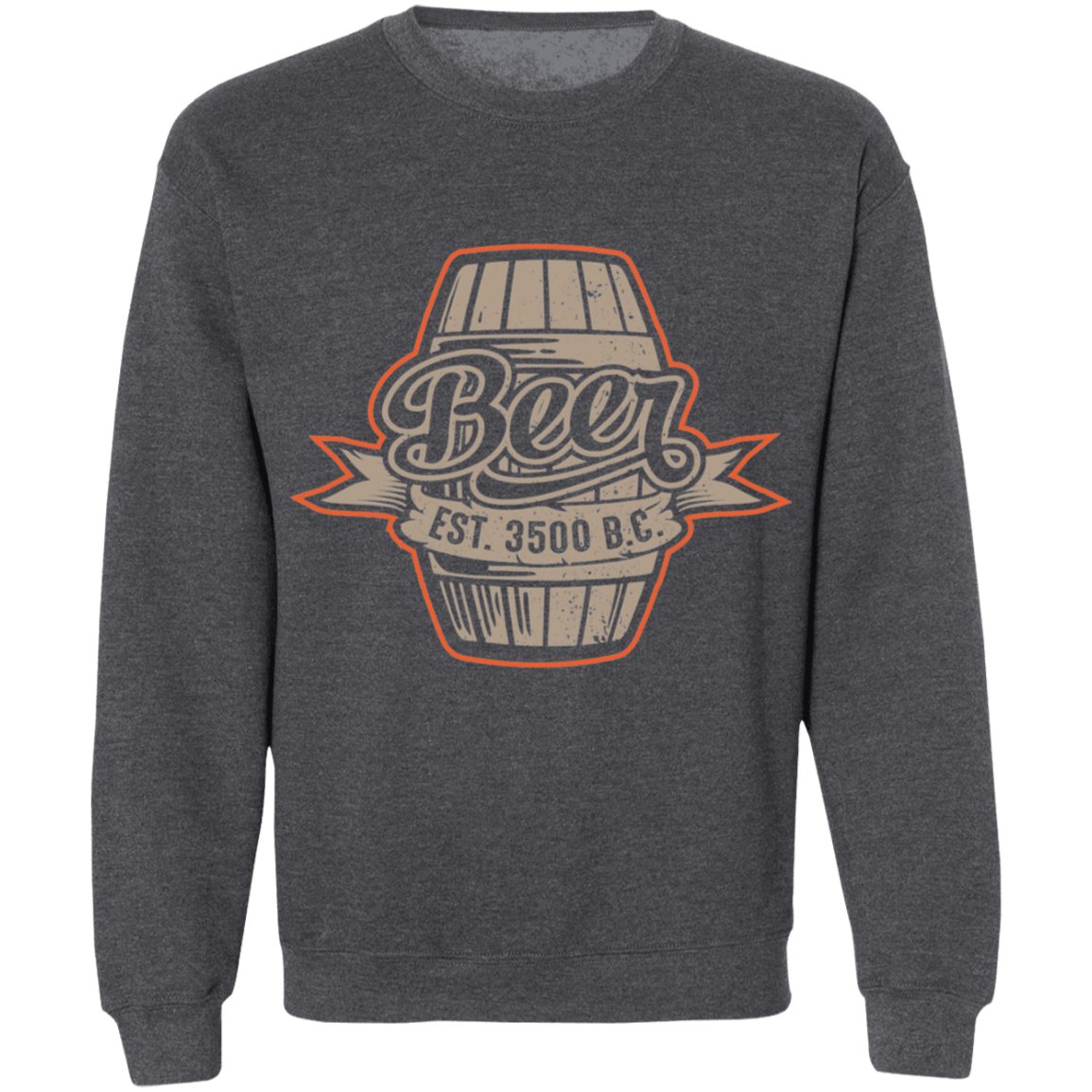 Beer Est. 3500 B.C. Crewneck Sweatshirt