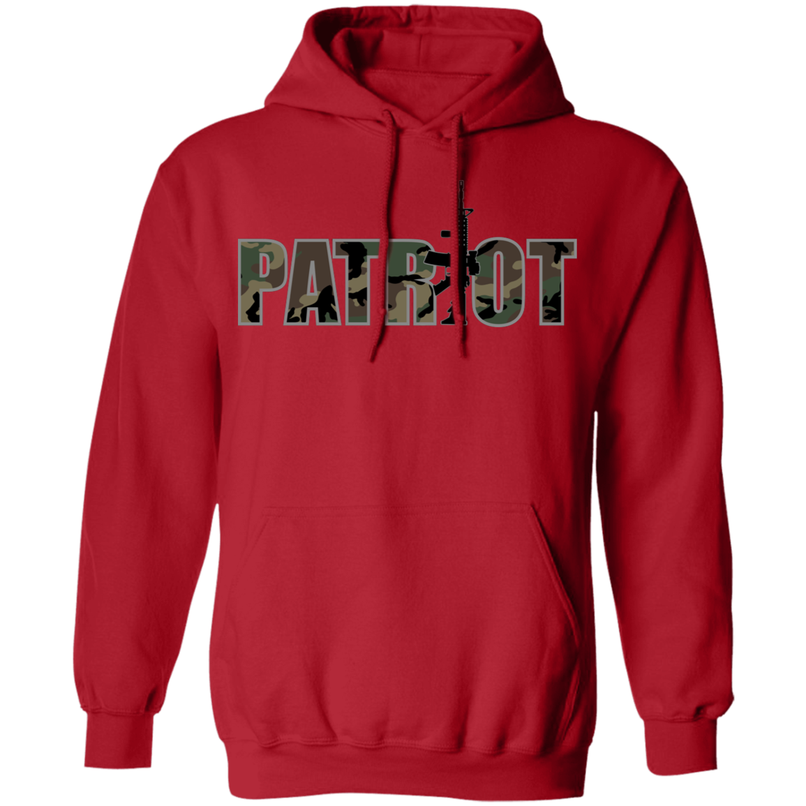 Patriot Camouflage Pullover Hoodie