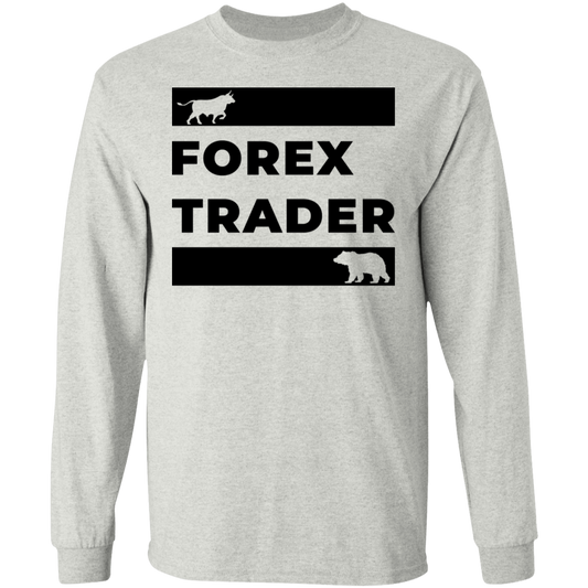 Forex Trader Trading Technical Analysis Long Sleeve T-Shirt