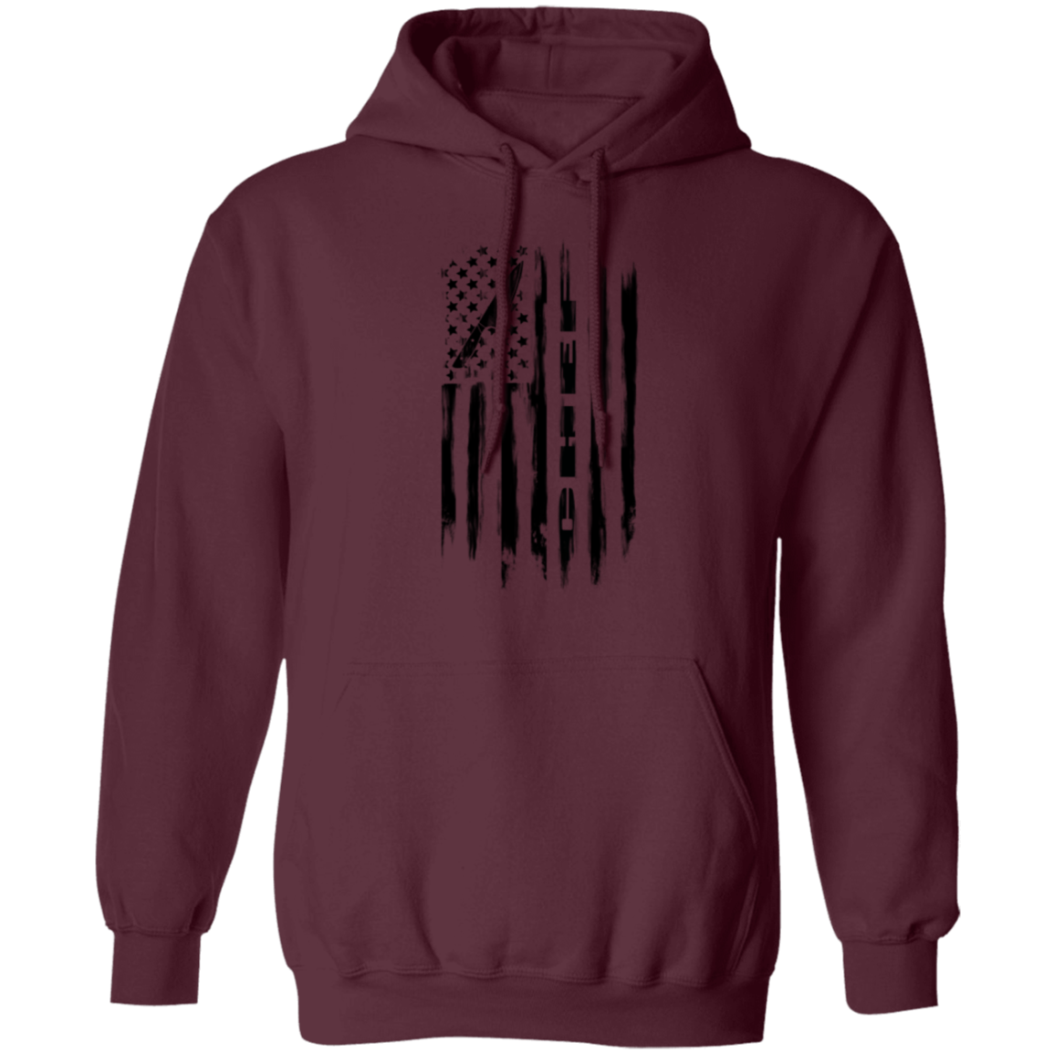 Chef Cook Culinary American Flag Pullover Hoodie
