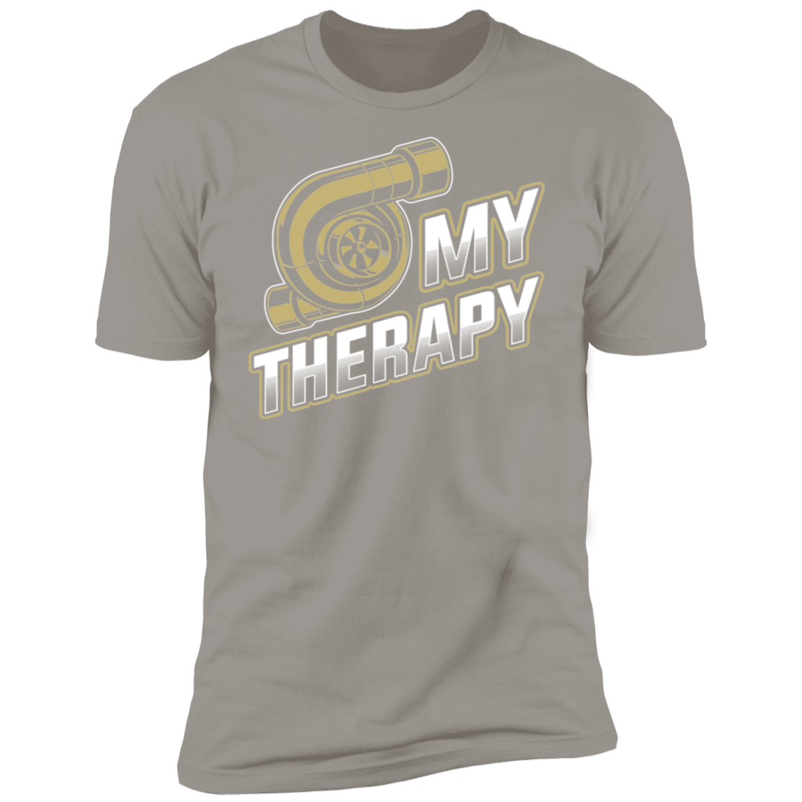 Turbo is My Therapy Boosted Gapped Premium Short Sleeve T-Shirt