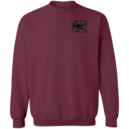 We the People Don't Tread on Me Gadsden Flag Double Sided Crewneck Sweatshirt