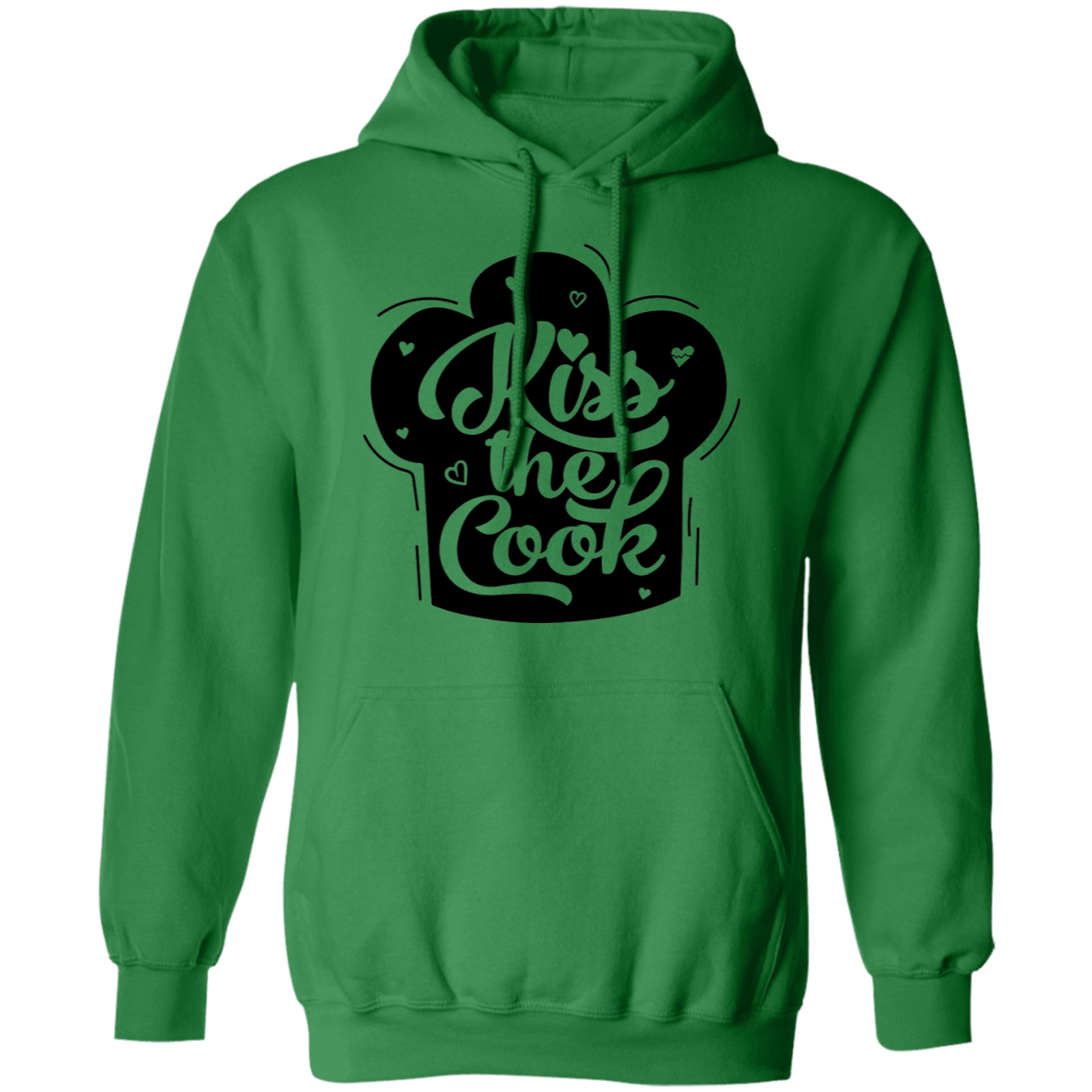 Kiss The Cook Chef Pullover Hoodie