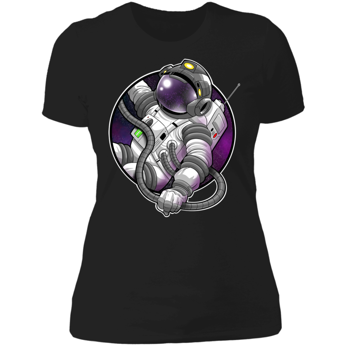 Astronaut Space Explorer MoonwalkerWomen's T-Shirt