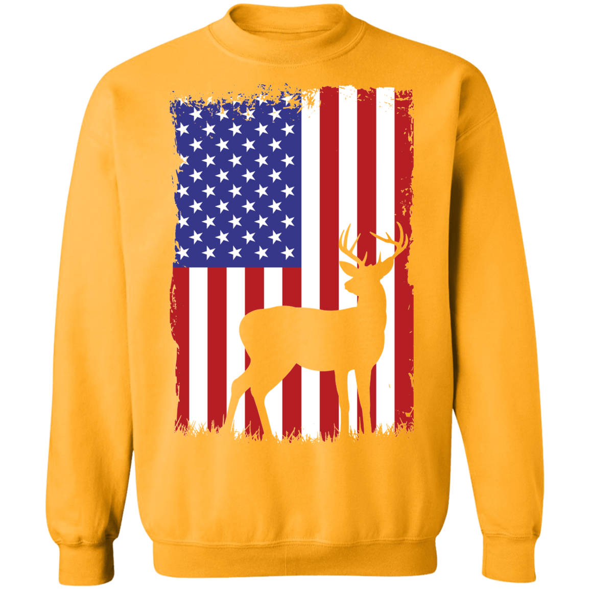 Hunting American Flag Sweatshirt