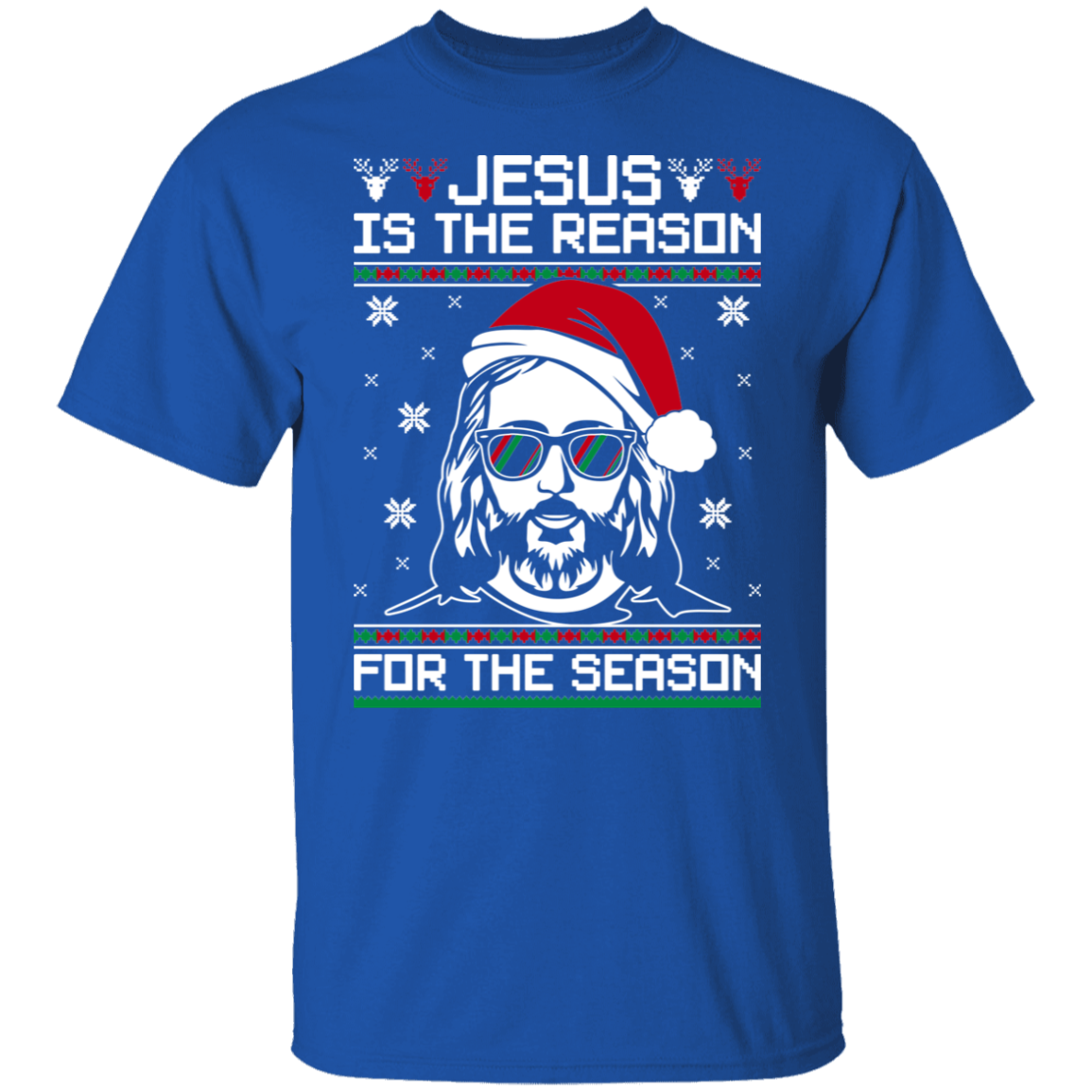 Jesus Is the Reason For The Season Ugly Christmas Party T-Shirt