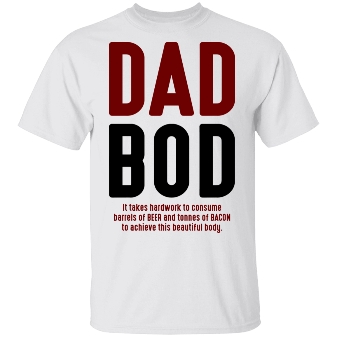 Dad Bod Funny Father T-Shirt
