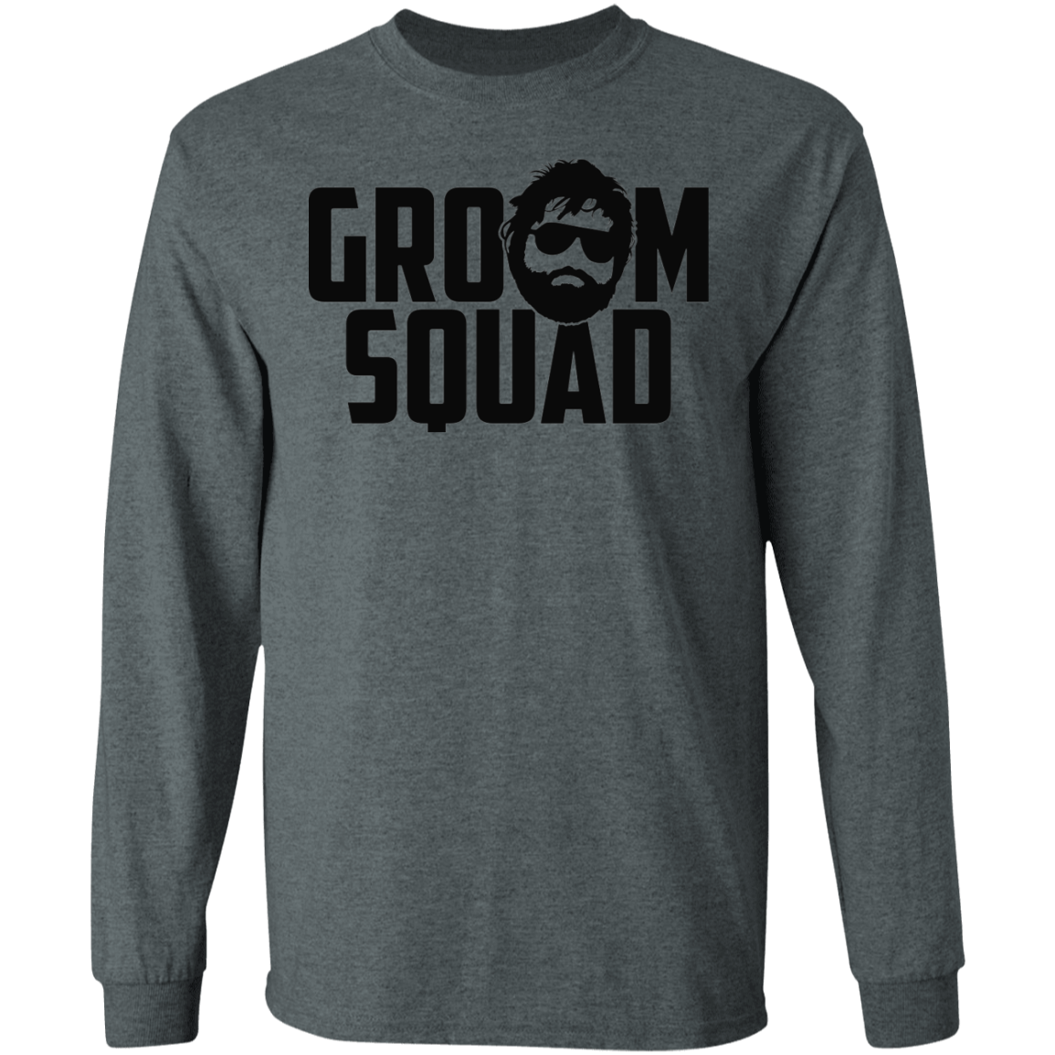 Bachelor Party Wedding Groom Squad Long Sleeve T-Shirt