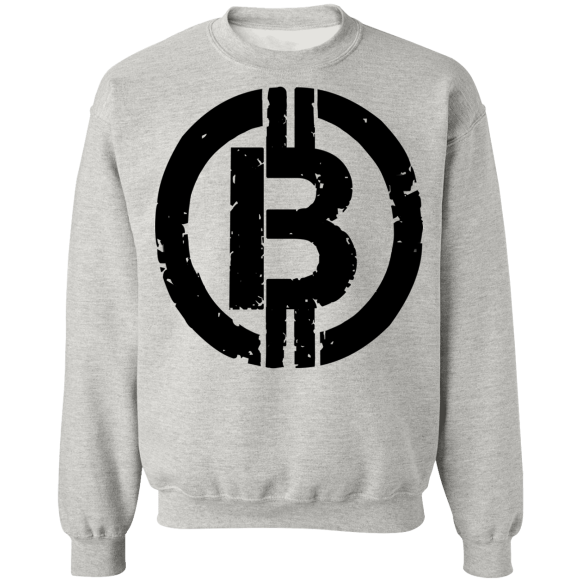 Military Black Bitcoin Hodl Cryptocurrency BTC Crewneck Sweatshirt