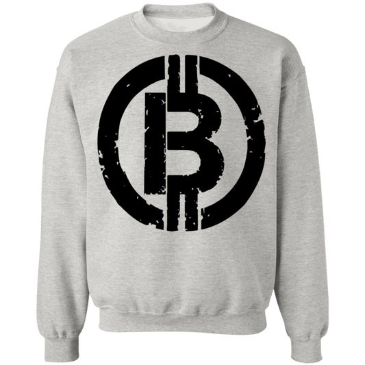 Military Black Bitcoin Hodl Cryptocurrency BTC Crewneck Sweatshirt