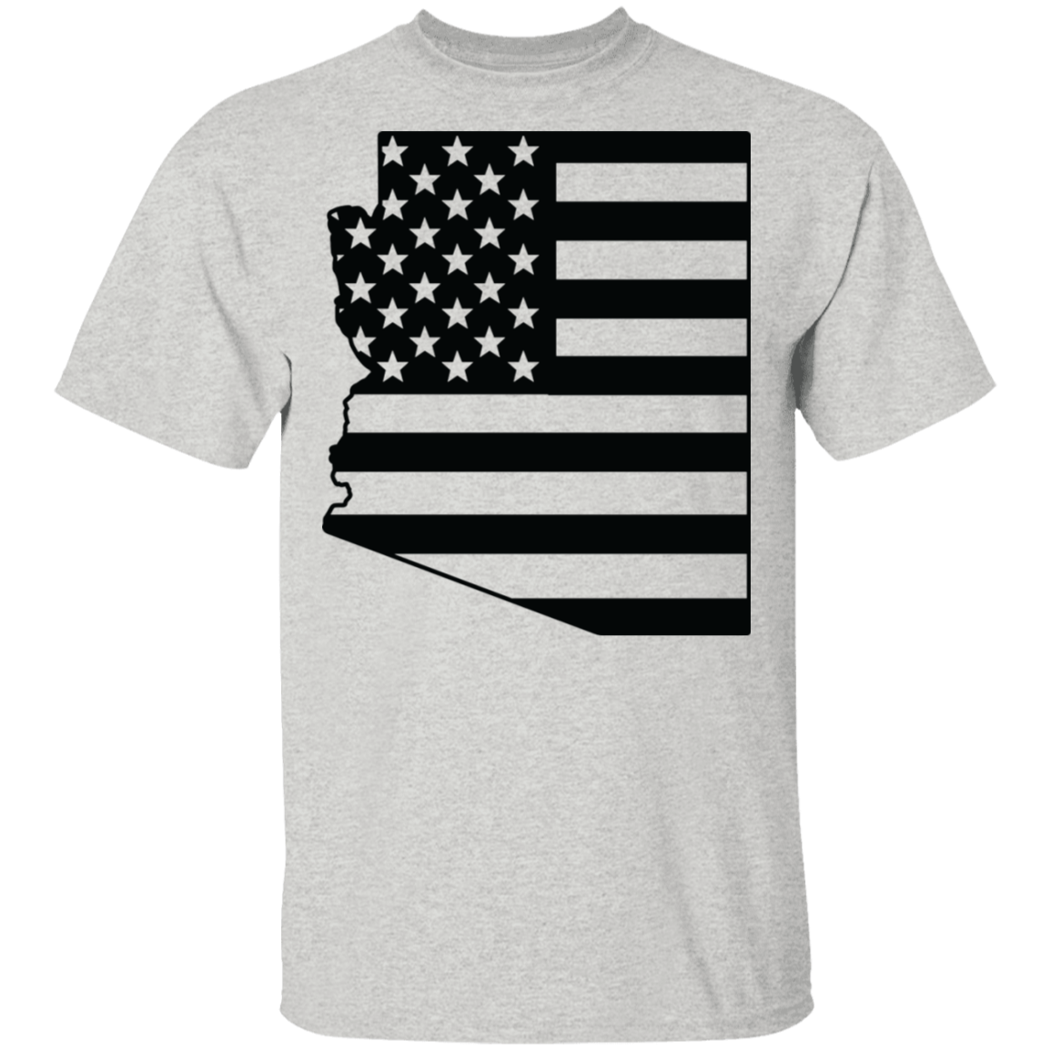 Arizona AZ State American Flag Pride T-Shirt