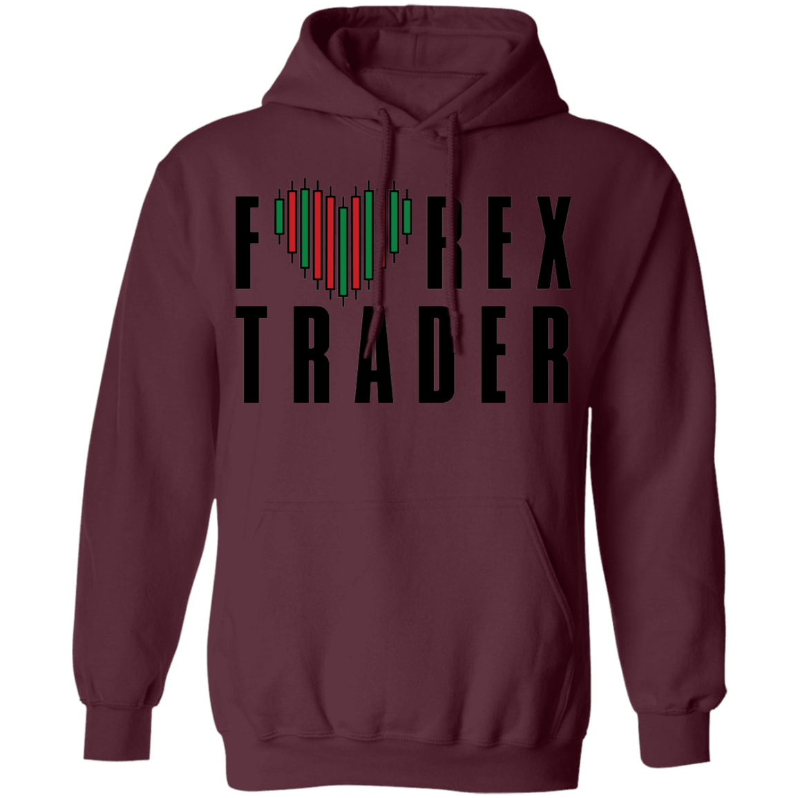 Forex Trader Trading Technical Analysis Pullover Hoodie