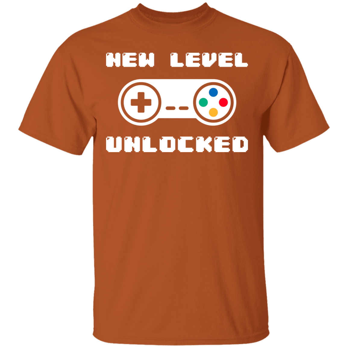New Level Unlocked Gaming T-Shirt