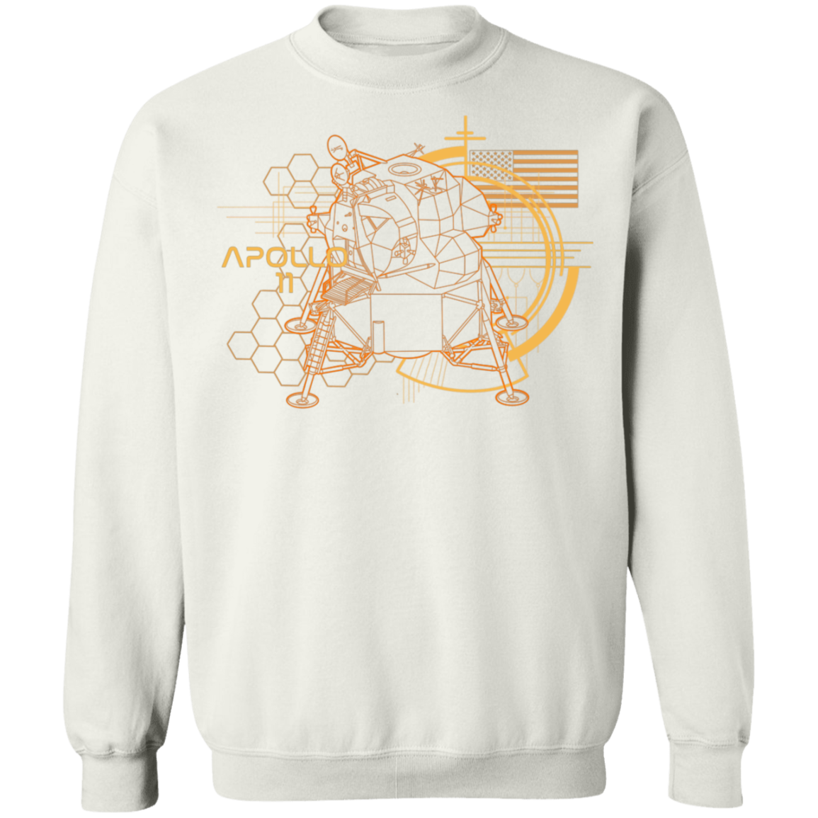 Apollo 11 American Spaceflight Crewneck Sweatshirt
