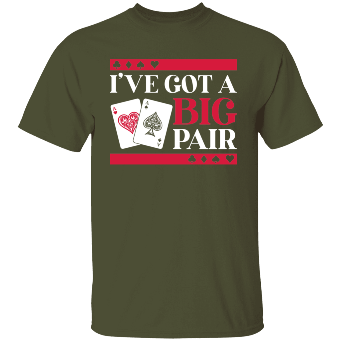 I've Got A Big Pair Las Vegas Funny Bachelor Party T-Shirt
