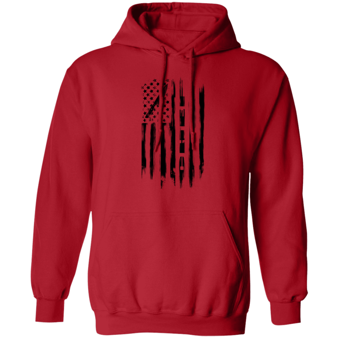 Chef Cook Culinary American Flag Pullover Hoodie
