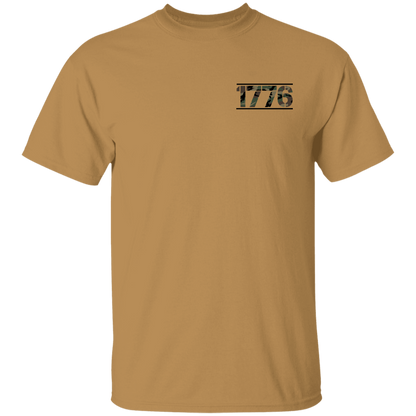1776 American Bald Eagle United We Stand Double Sided T-Shirt