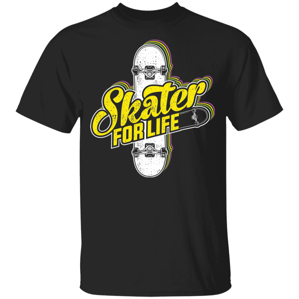 Skater For Life Skateboarding Skateboard Youth T-Shirt
