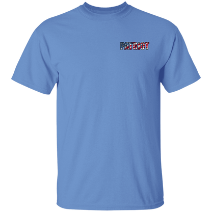 Patriot American Bald Eagle Double Sided T-Shirt