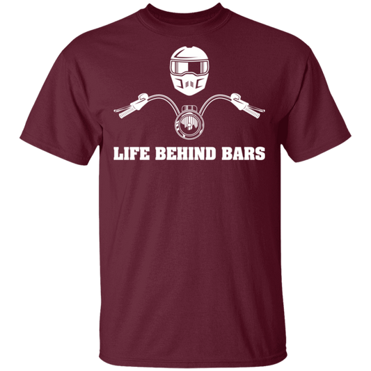 Life Behind Bars Motorcycle Funny T-Shirt