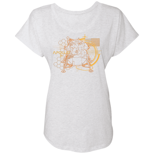 Apollo 11 American Spaceflight Women's Dolman Sleeve