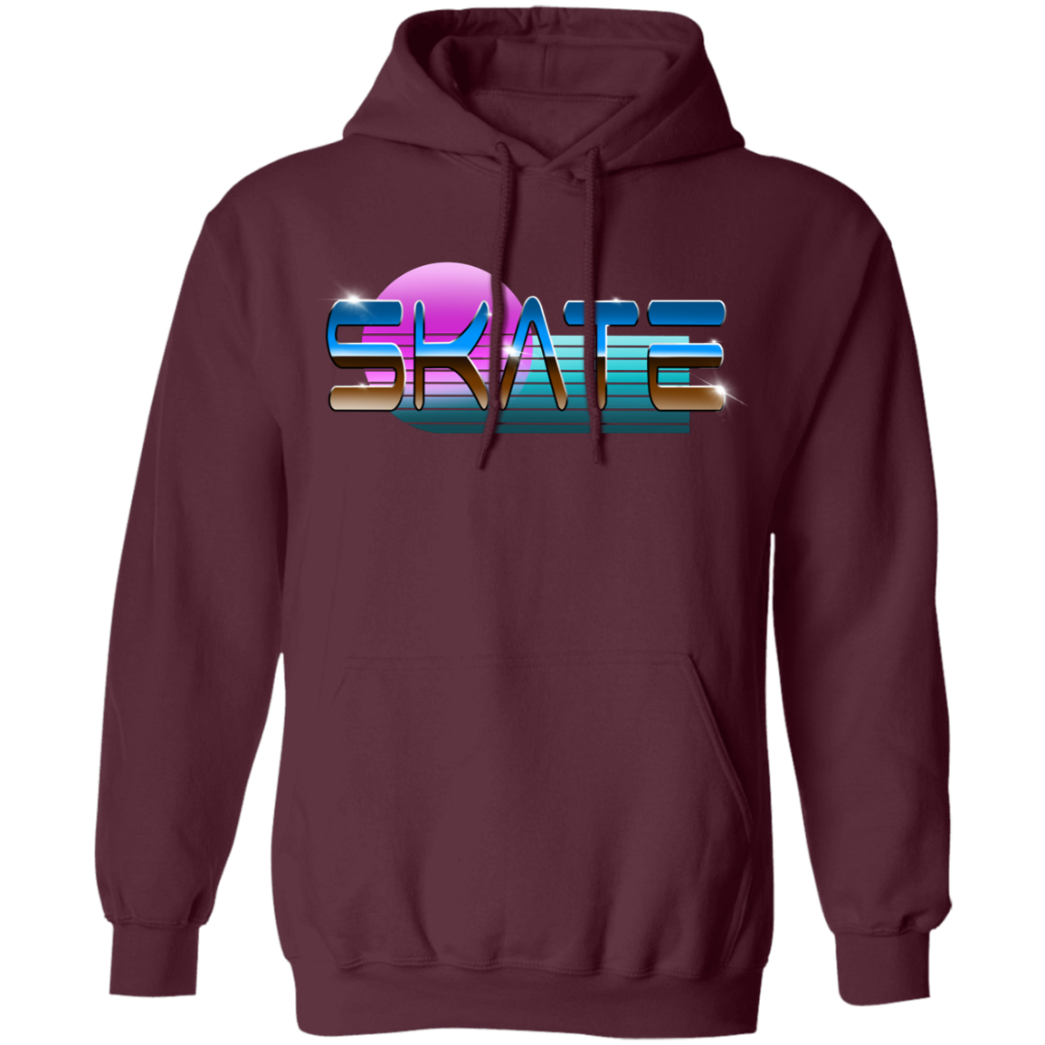 Skate Skateboarding Pullover Hoodie