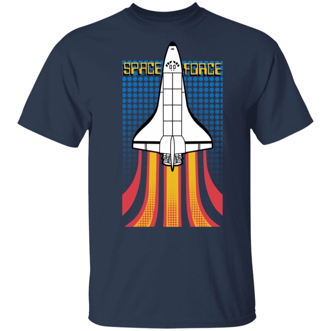 Men's Space Force Retro 80s T-Shirt
