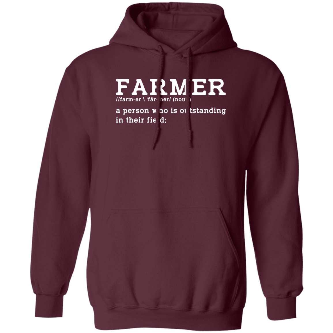 Funny Farmer Definition Hoodie
