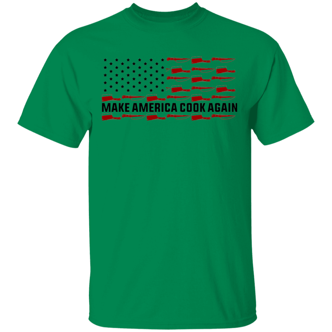 Make America Cook Again American Flag Chef T-Shirt