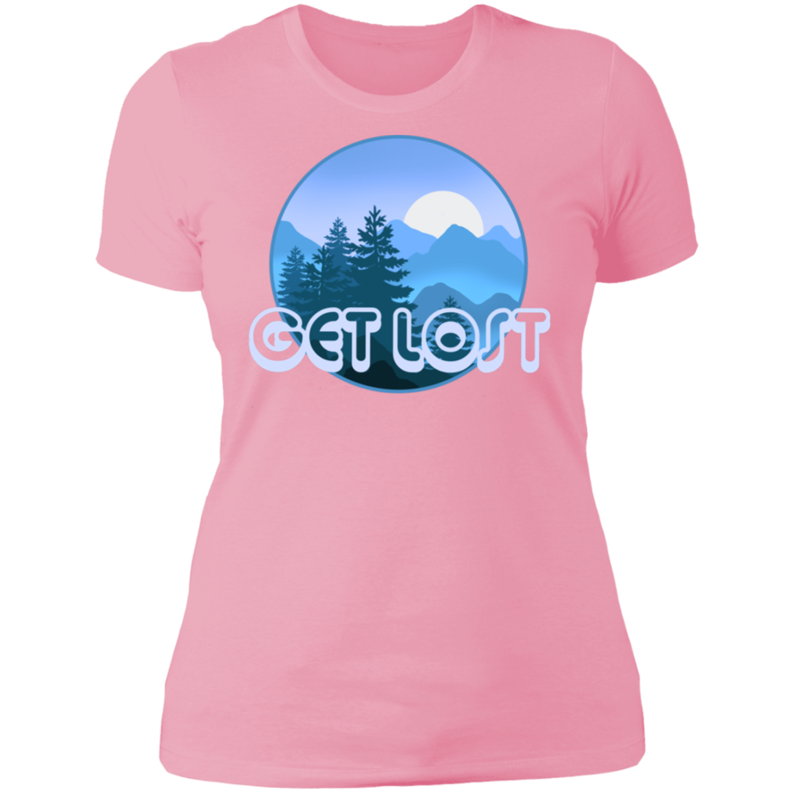 Women's Get Lost in Nature Camping T-Shirt