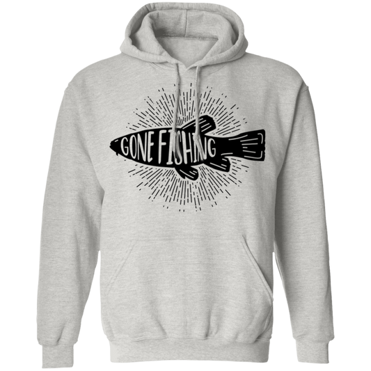 Gone Fishing Pullover Hoodie