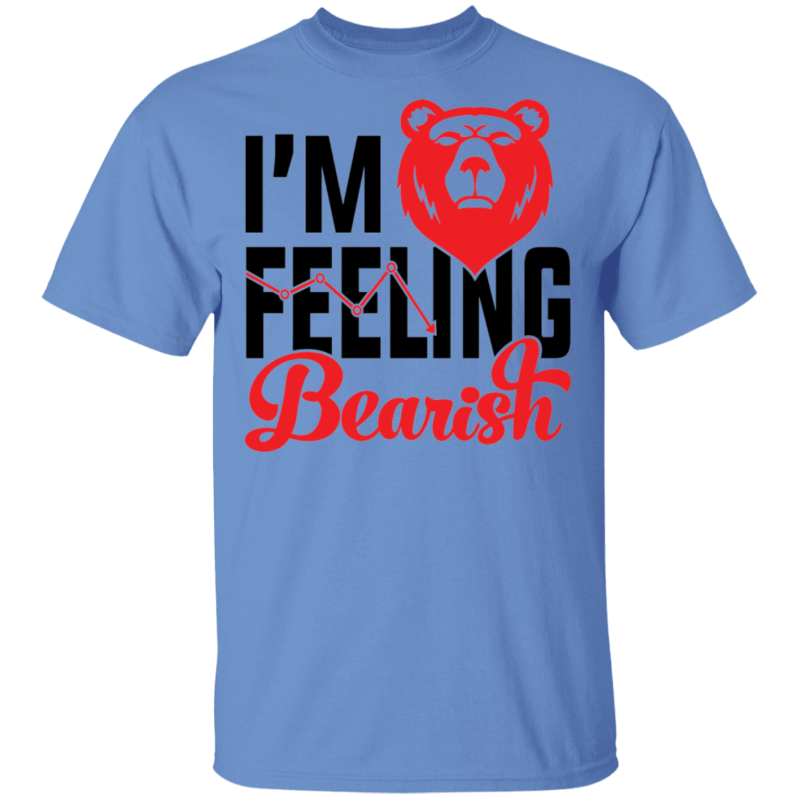 I'm Feeling Bearish Stocks Technical Analysis T-Shirt