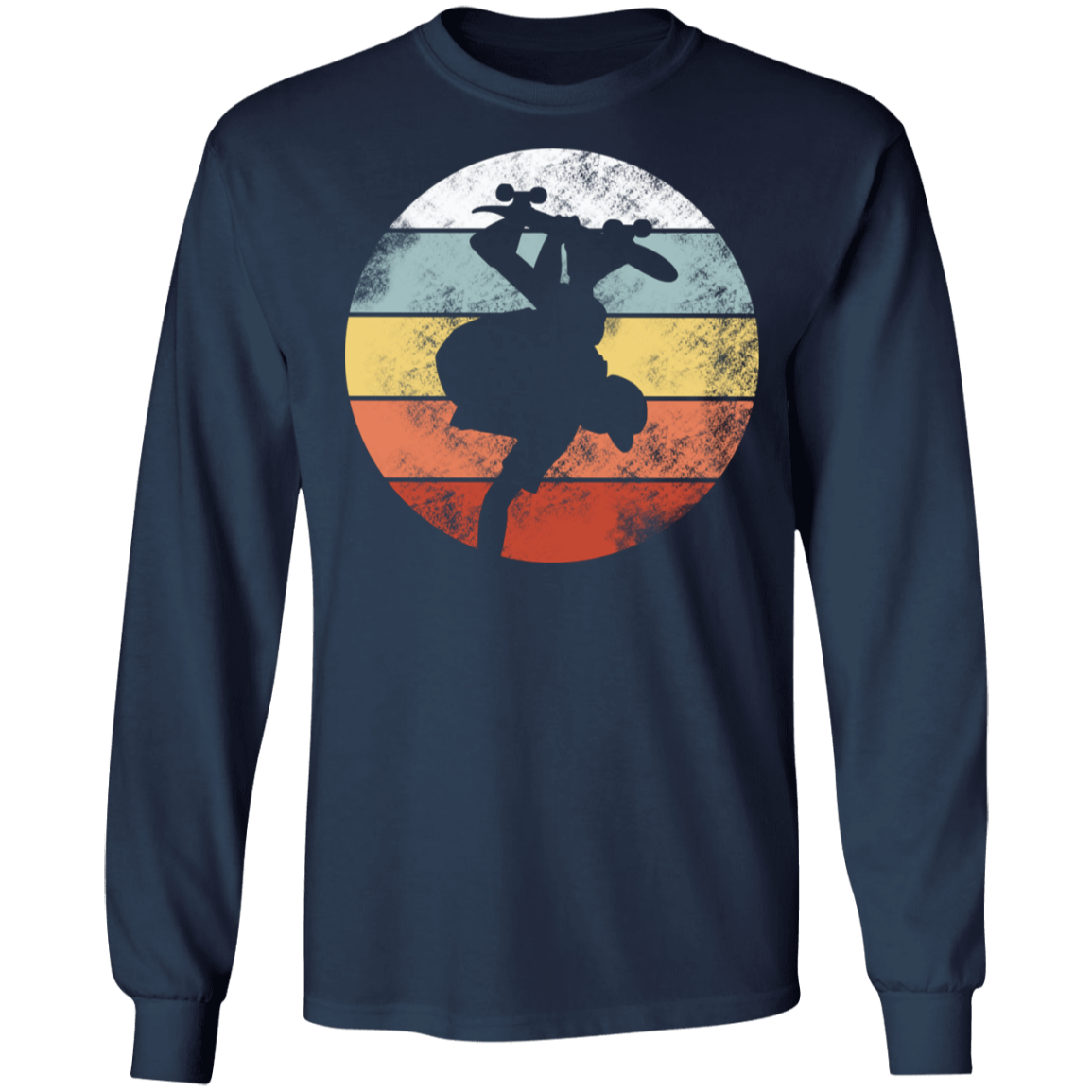 Skateboarding Trick Skating Long Sleeve T-Shirt