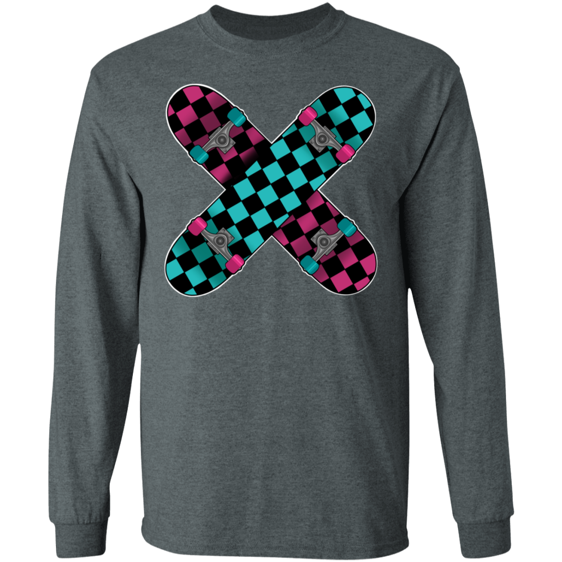 Retro Skateboards Skateboarding Long Sleeve T-Shirt