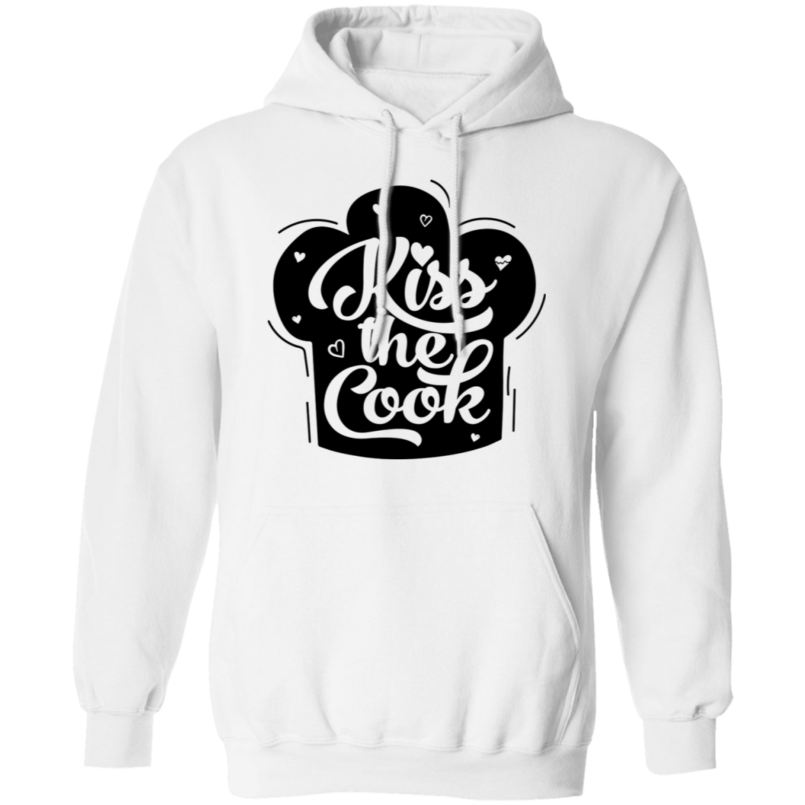 Kiss The Cook Chef Pullover Hoodie